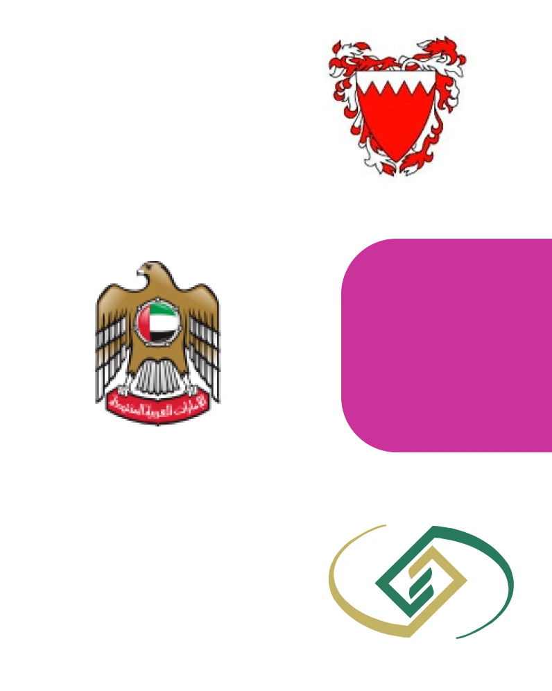 Illustration displaying GCC labor law authorities - HR system ensuring automated compliance updates