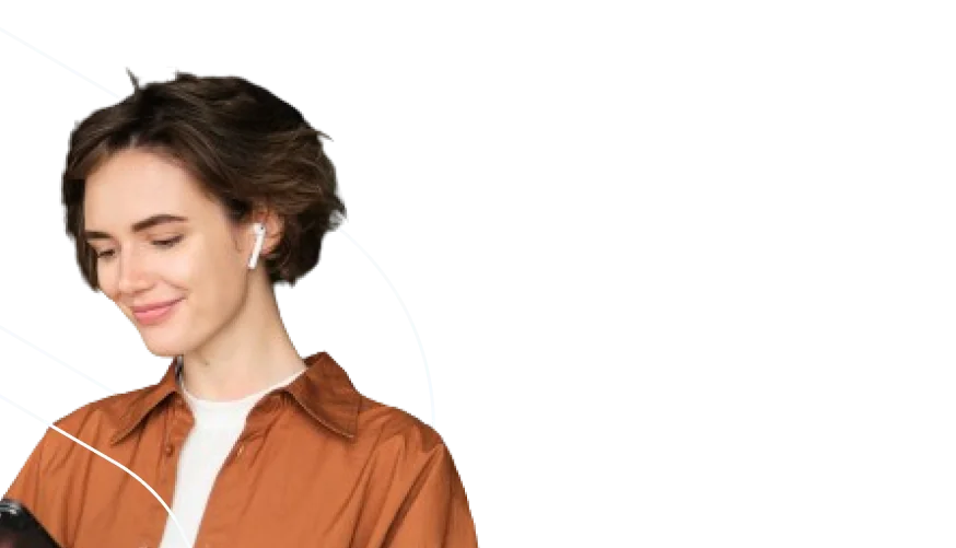 Image of a happy employee showing the cost benefits of using cloud technology for HR management